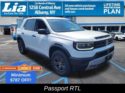 Platinum White Pearl 2026 Honda Passport AWD RTL