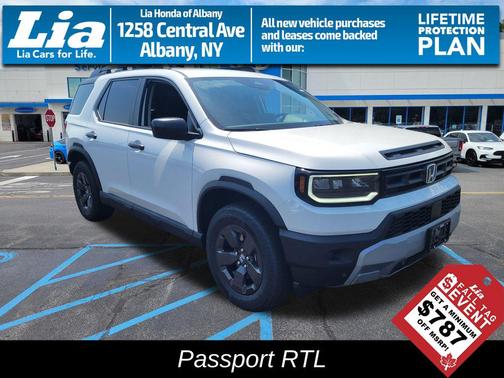 Platinum White Pearl 2026 Honda Passport AWD RTL