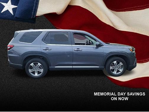 Modern Steel Metallic 2025 Honda Pilot EX-L