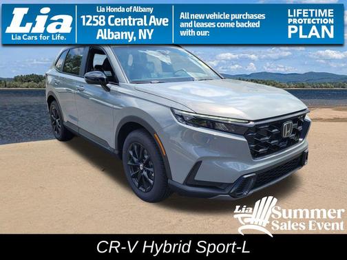 Urban Gray Pearl 2026 Honda CR-V Hybrid Sport-L AWD