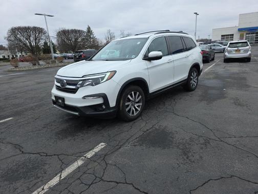 Platinum White Pearl 2020 Honda Pilot EX-L
