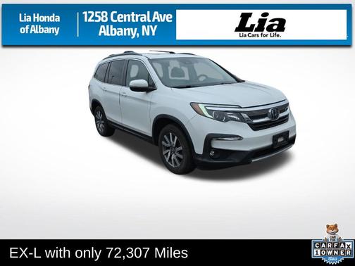 Platinum White Pearl 2020 Honda Pilot EX-L