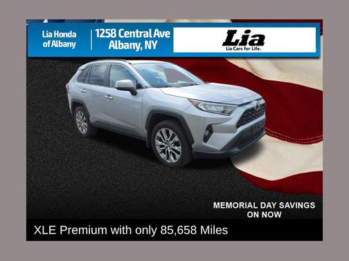 Silver Sky Metallic 2021 Toyota RAV4 XLE Premium