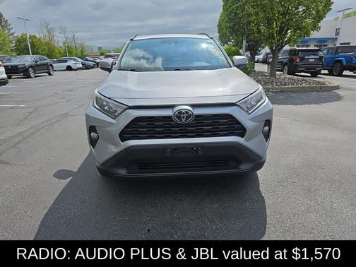 Silver Sky Metallic 2021 Toyota RAV4 XLE Premium