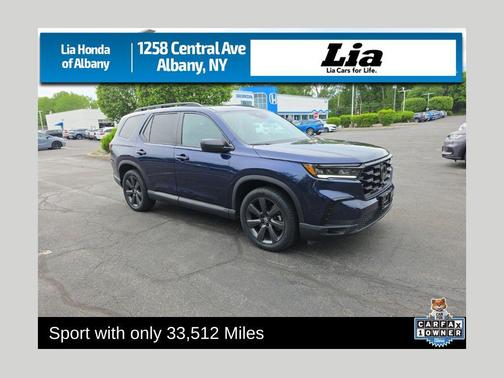Obsidian Blue Pearl 2023 Honda Pilot AWD Sport