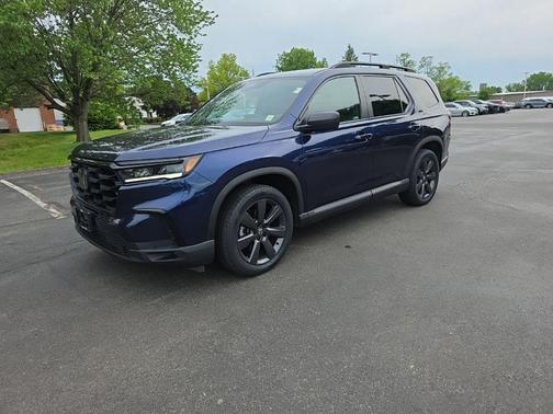 Obsidian Blue Pearl 2023 Honda Pilot AWD Sport