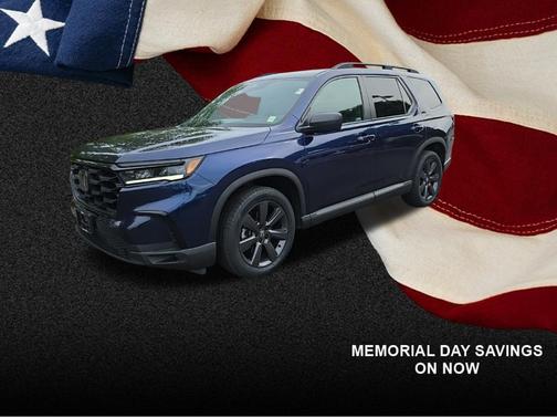Obsidian Blue Pearl 2023 Honda Pilot AWD Sport