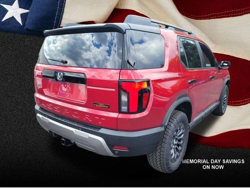 Radiant Red Metallic II 2026 Honda Passport AWD TrailSport