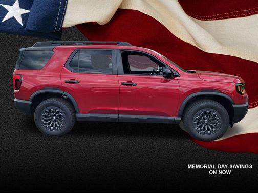 Radiant Red Metallic II 2026 Honda Passport AWD TrailSport