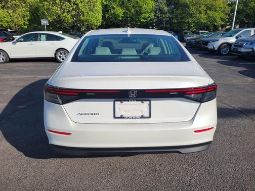 Platinum White Pearl 2026 Honda Accord LX 1.5T