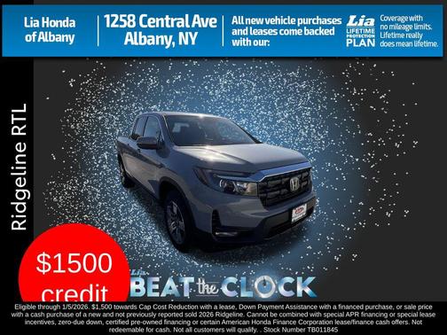 2026 Honda Ridgeline RTL