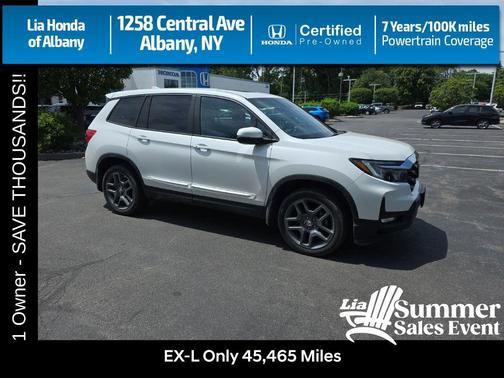 Platinum White Pearl 2023 Honda Passport AWD EX-L