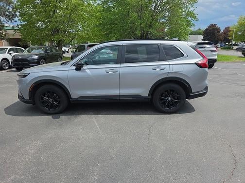 Lunar Silver Metallic 2024 Honda CR-V Hybrid Sport AWD