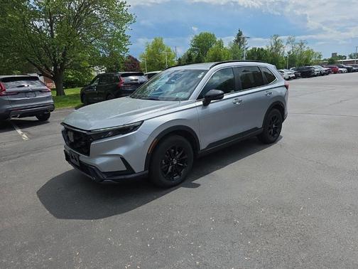 Lunar Silver Metallic 2024 Honda CR-V Hybrid Sport AWD