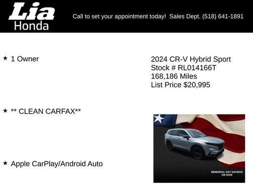 Lunar Silver Metallic 2024 Honda CR-V Hybrid Sport AWD