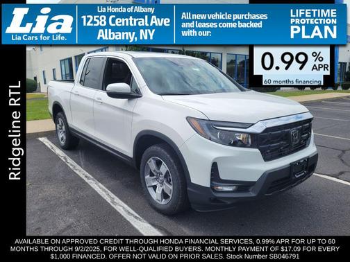 2025 Honda Ridgeline RTL