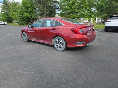 Molten Lava Pearl 2020 Honda Civic LX