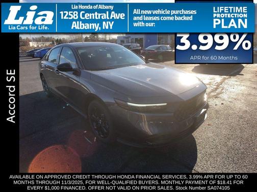 2025 Honda Accord Sport SE 1.5T