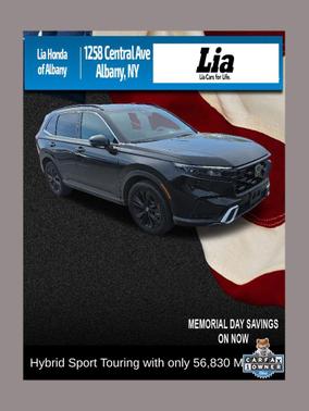 Crystal Black Pearl 2023 Honda CR-V Hybrid Sport Touring AWD
