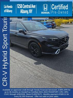 Crystal Black Pearl 2023 Honda CR-V Hybrid Sport Touring AWD