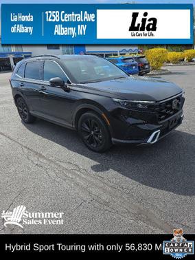 Crystal Black Pearl 2023 Honda CR-V Hybrid Sport Touring AWD