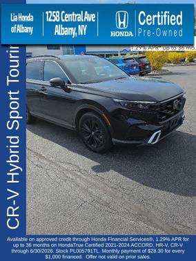 Crystal Black Pearl 2023 Honda CR-V Hybrid Sport Touring AWD