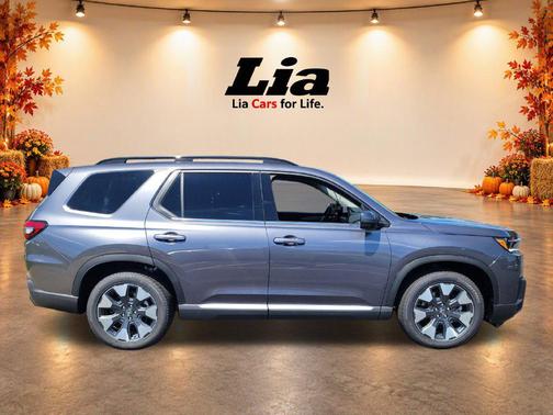 Modern Steel Metallic 2026 Honda Pilot Elite