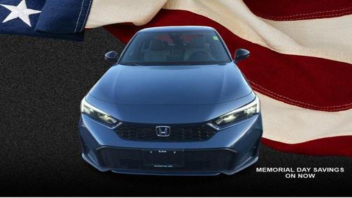 Blue Lagoon Pearl 2026 Honda Civic Hybrid Sport Touring