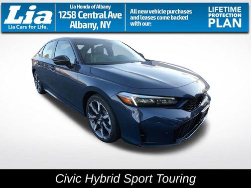 Blue Lagoon Pearl 2026 Honda Civic Hybrid Sport Touring