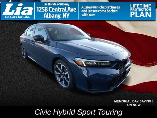 Blue Lagoon Pearl 2026 Honda Civic Hybrid Sport Touring