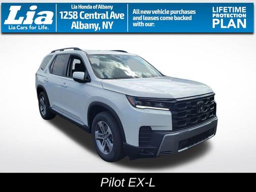 Platinum White Pearl 2026 Honda Pilot EX-L