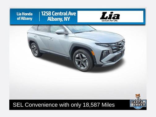 Shimmering Silver 2025 Hyundai TUCSON SEL Convenience