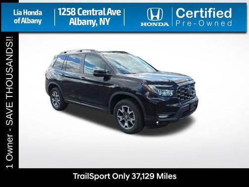 Crystal Black Pearl 2023 Honda Passport AWD TrailSport