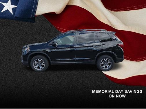 Crystal Black Pearl 2023 Honda Passport AWD TrailSport