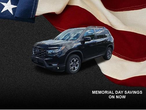 Crystal Black Pearl 2023 Honda Passport AWD TrailSport