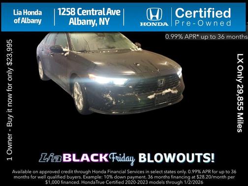 2023 Honda Accord LX 1.5T