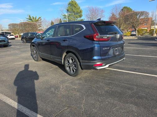 Obsidian Blue Pearl 2022 Honda CR-V AWD EX
