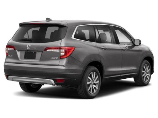 Lunar Silver Metallic 2021 Honda Pilot AWD EX