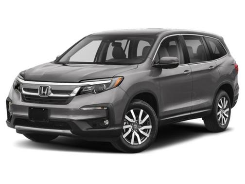 Lunar Silver Metallic 2021 Honda Pilot AWD EX