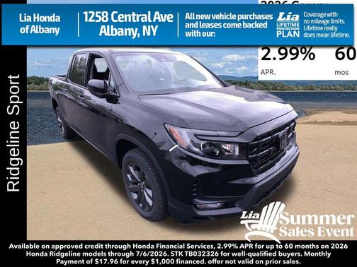 2026 Honda Ridgeline Sport
