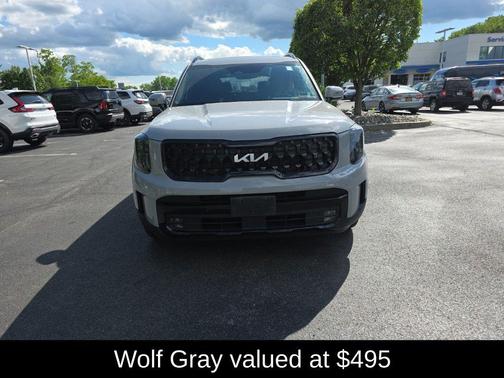 Wolf Gray 2024 Kia Telluride SX X-Line