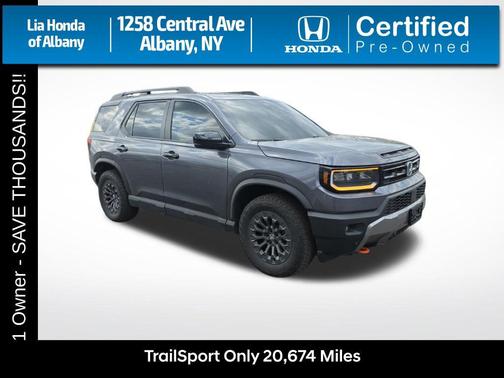 Gray 2026 Honda Passport AWD TrailSport