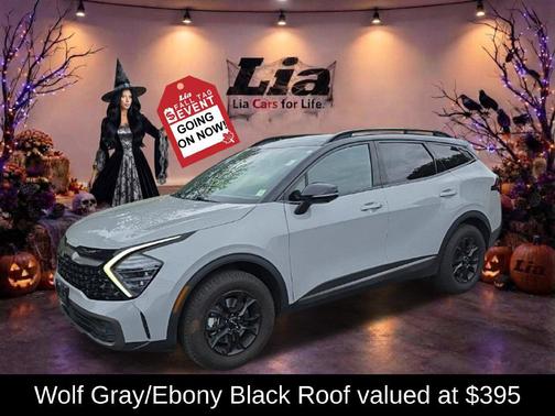 Wolf Gray/Ebony Black Roof 2024 Kia Sportage S