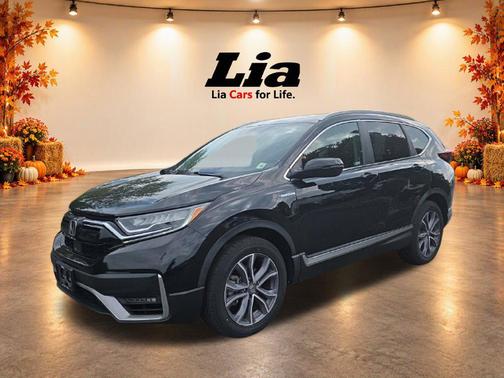 Crystal Black Pearl 2022 Honda CR-V Hybrid Touring