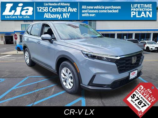 Urban Gray Pearl 2026 Honda CR-V LX AWD