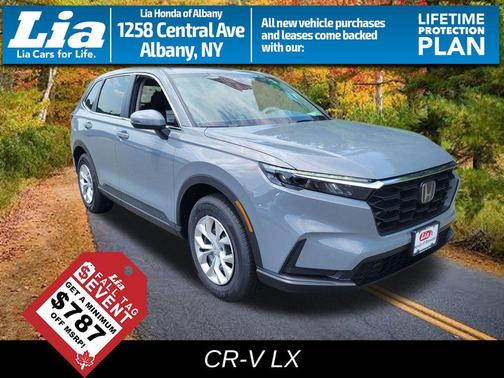 Urban Gray Pearl 2026 Honda CR-V LX AWD