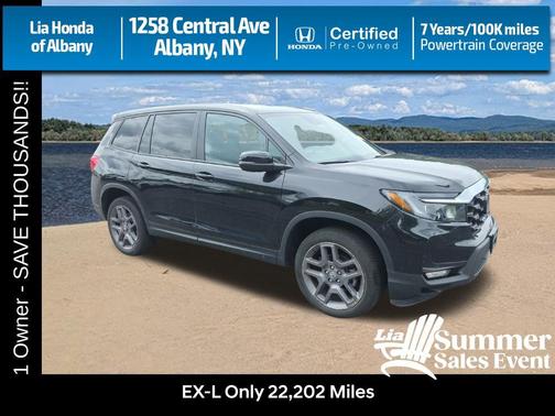 Crystal Black Pearl 2023 Honda Passport AWD EX-L