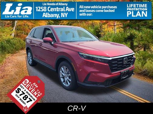 Radiant Red Metallic 2027 Honda CR-V EX