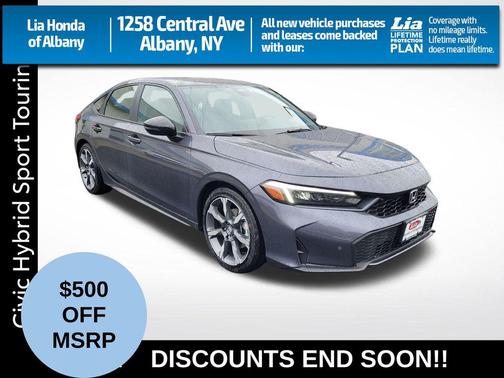 Meteorite Gray Metallic 2026 Honda Civic Hybrid Sport Touring