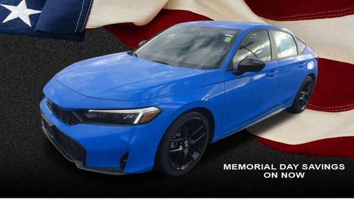 Boost Blue Pearl 2025 Honda Civic Sport